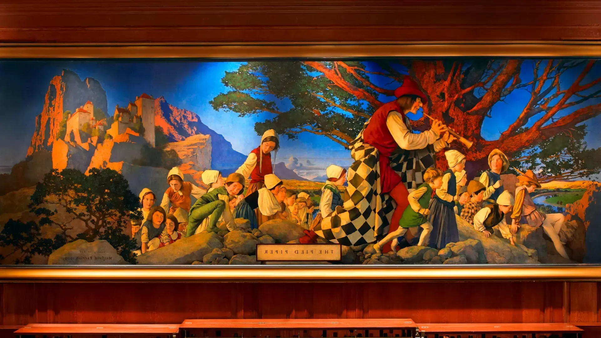 Pied Piper Mural at Palace Hotel