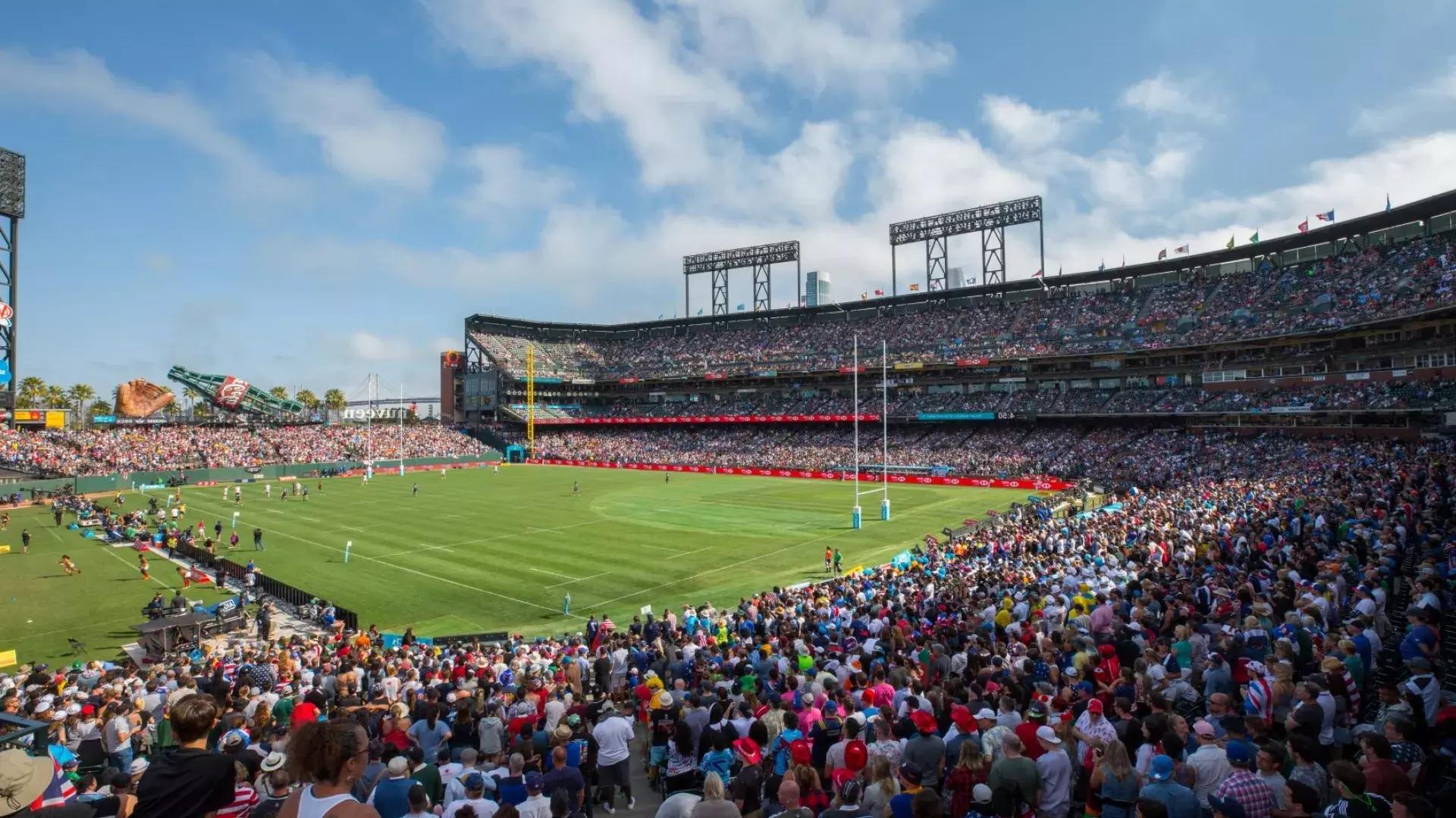 Rugby World Cup Sevens 2018 at Oracle Park in San Francisco